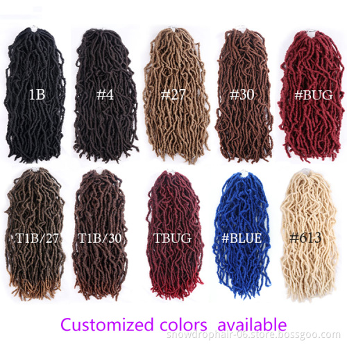 braiding  locs long curly professional henan resistant women fur crochet blonde henan synthetic hair